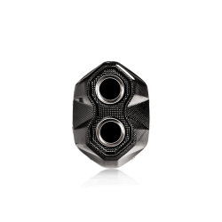 Akrapovic Kawasaki Z H2 20-> Slip-On Line hexagonal lyddmper i titanium/sort (ECE godkendt)