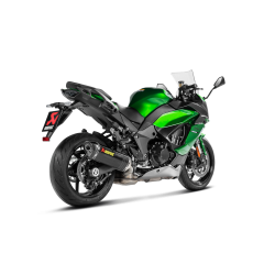 Akrapovic Kawasaki Ninja 1000SX 20-24 Slip-On Line hexagonal lyddmper i carbon (ECE godkendt)