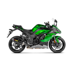 Akrapovic Kawasaki Ninja 1000SX 20-24 Slip-On Line hexagonal lyddmper i carbon (ECE godkendt)