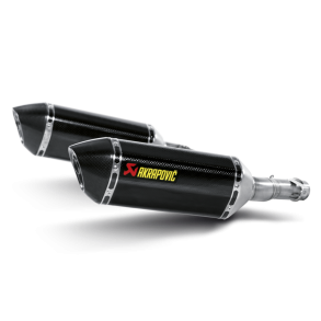 Akrapovic Kawasaki Z1000SX 10-13 Slip-On Line hexagonale lydd�mpere i carbon (EC godkendt)