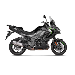 Akrapovic Kawasaki Versys 1100 25-> Slip-On Line hexagonal lyddmper i titanium (ECE godkendt)