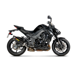 Akrapovic Kawasaki Z1100 26-> Slip-On Line med hexagonal lydd�mper i carbon (ECE godkendt)