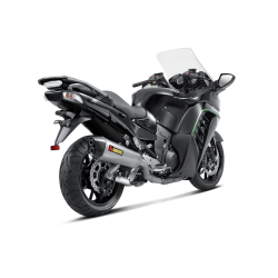 Akrapovic Kawasaki GTR1400 08-17 Slip-On Line hexagonal lyddmper i titanium (ECE godkendt)