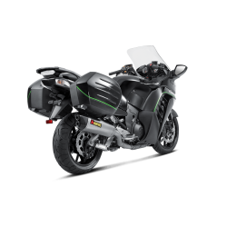 Akrapovic Kawasaki GTR1400 08-17 Slip-On Line hexagonal lyddmper i titanium (ECE godkendt)