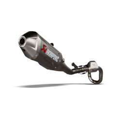 Akrapovic Kawasaki KX250 / KX250X 25-> Evolution Line 1/1 hexagonal lyddmper og forrr i titanium