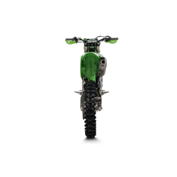 Akrapovic Kawasaki KX250 / KX250X 25-> Evolution Line 1/1 hexagonal lyddmper og forrr i titanium