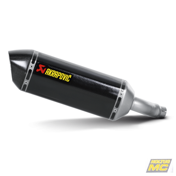 Akrapovic Kawasaki Ninja 250R 13-16 Slip-on Line hexagonal lydd�mper i carbon