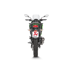 Akrapovic Kawasaki Versys-X 250 / 300 17-20 Slip-On Line hexagonal lydd�mper i titanium (ECE godkendt)