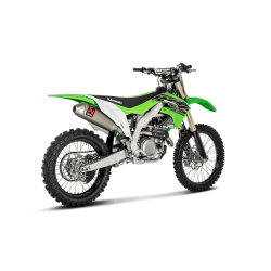 Akrapovic Kawasaki KX450F 19-23 Evolution Line 1/1 hexagonal lyddmper og forrr i titanium