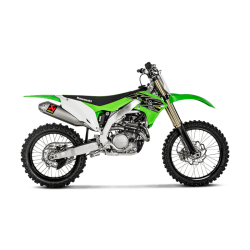 Akrapovic Kawasaki KX450F 19-23 Evolution Line 1/1 hexagonal lyddmper og forrr i titanium