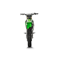 Akrapovic Kawasaki KX450F 19-23 Evolution Line 1/1 hexagonal lyddmper og forrr i titanium