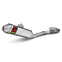 Akrapovic Kawasaki KX450F 09-15 Racing Line 1/1 hexagonal lydd�mper i titanium forr�r i rustfri