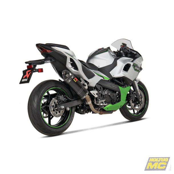 Akrapovic Kawasaki Ninja7 / Z7 Hybrid 24- Slip-on Line hexagonal lyddmper i carbon