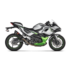Akrapovic Kawasaki Ninja7 / Z7 Hybrid 24- Slip-on Line hexagonal lyddmper i carbon