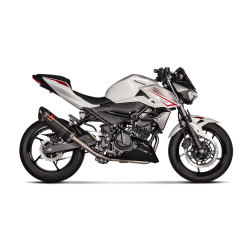 Akrapovic Kawasaki Z400 18-> Slip-on Line hexagonal lyddmper i carbon