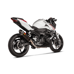Akrapovic Kawasaki Z400 18-> Slip-on Line hexagonal lyddmper i carbon