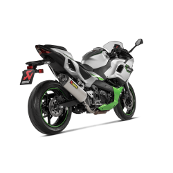 Akrapovic Kawasaki Ninja7 / Z7 Hybrid 24- Slip-on Line hexagonal lyddmper i titanium (ECE-godkendt)