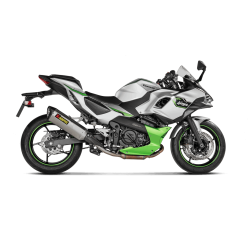 Akrapovic Kawasaki Ninja7 / Z7 Hybrid 24- Slip-on Line hexagonal lyddmper i titanium (ECE-godkendt)