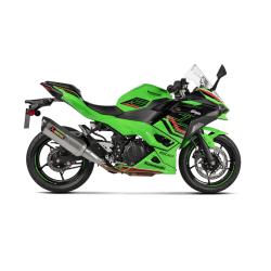 Akrapovic Kawasaki Z500 24-> Slip-on Line hexagonal lyddmper i titanium (ECE-godkendt)