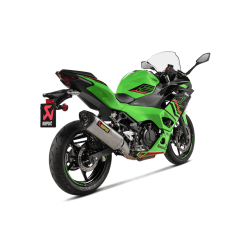 Akrapovic Kawasaki Z500 24-> Slip-on Line hexagonal lyddmper i titanium (ECE-godkendt)