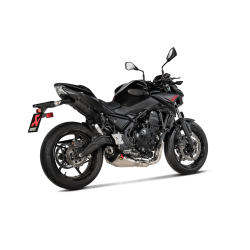 Akrapovic Kawasaki Ninja 650 21-23 Racing Line 2/1 hexagonal lyddmper i titanium (ECE godkendt)