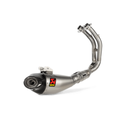 Akrapovic Kawasaki Ninja 650 21-23 Racing Line 2/1 hexagonal lyddmper i titanium (ECE godkendt)