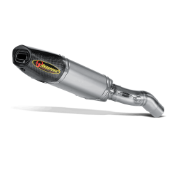 Akrapovic Kawasaki ZX-6R 07-08 Slip-On Line hexagonal lyddmper i titanium (EC godkendt)