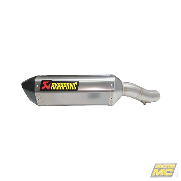 Akrapovic Kawasaki ZX-6R 09-18 Slip-On Line hexagonal lyddmper i titanium