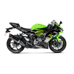 Akrapovic Kawasaki ZX-6R 09-25 Slip-On Line hexagonal carbon lyddmper (ECE godkendt)