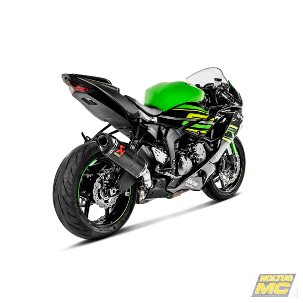 Akrapovic Kawasaki ZX-6R 09-25 Slip-On Line hexagonal lyddmper i carbon
