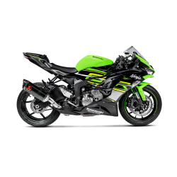 Akrapovic Kawasaki ZX-6R 09-25 Slip-On Line hexagonal lyddmper i carbon
