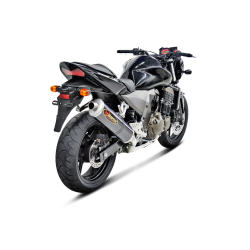 Akrapovic Kawasaki Z750/Z750R 04-06 Racing Line 4/2/1 oval lydd�mper i titanium 