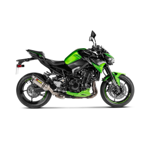 Akrapovic Kawasaki Z900 25-> Slip-On Line hexagonal lyddmper i titanium (ECE godkendt)