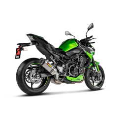 Akrapovic Kawasaki Z900 25-> Slip-On Line hexagonal lyddmper i titanium (ECE godkendt)