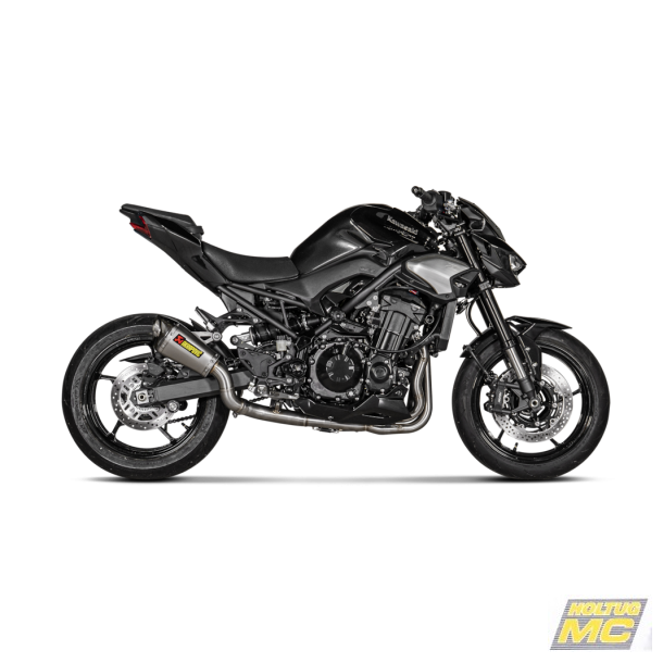 Akrapovic Kawasaki Z900 25-> Slip-On Line hexagonal lydd�mper i titanium