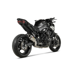 Akrapovic Kawasaki Z900 25-> Slip-On Line hexagonal lydd�mper i titanium