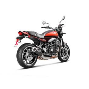 Akrapovic Kawasaki Z900RS 18-> Slip-On Line rund classic retro lydd�mper i titanium (ECE godkendt)