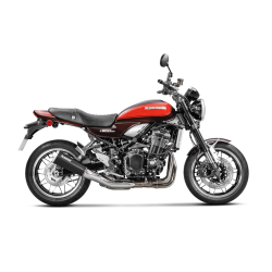 Akrapovic Kawasaki Z900RS 18-> Slip-On Line rund classic retro lydd�mper i titanium (ECE godkendt)