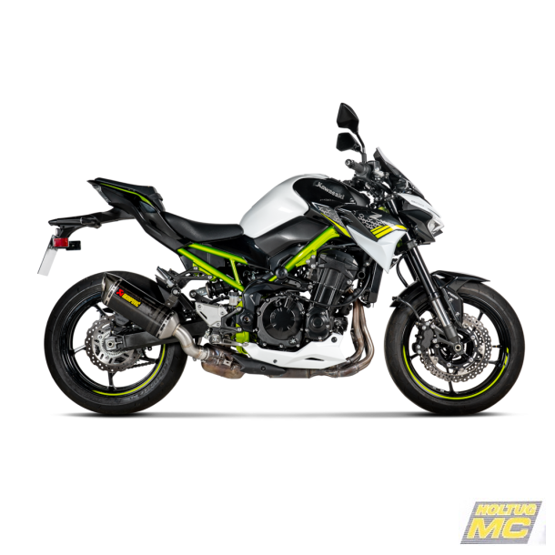 Akrapovic Kawasaki Z900 17-19 Slip-On Line hexagonal lydd�mper i carbon (ECE godkendt)