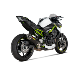 Akrapovic Kawasaki Z900 17-19 Slip-On Line hexagonal lydd�mper i carbon (ECE godkendt)