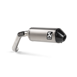 Akrapovic Moto Guzzi V85 TT 19-> Slip-On Line lyddmper i titanium (ECE godkendt)