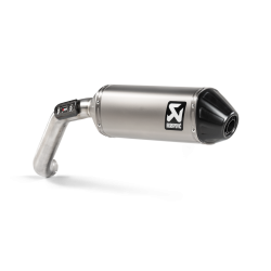 Akrapovic Moto Guzzi V85 TT 19-> Slip-On Line lydd�mper i titanium (ECE godkendt)