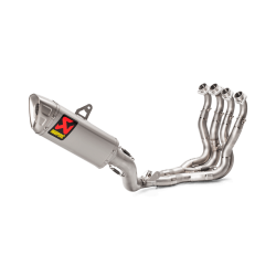 Akrapovic Suzuki GSX-R1000 17-> Evolution Line 4/2/1 hexagonal lyddmper og forrr i titanium