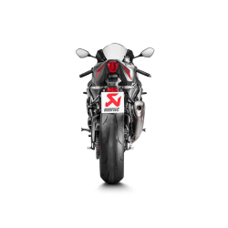 Akrapovic Suzuki GSX-R1000 17-> Evolution Line 4/2/1 hexagonal lyddmper og forrr i titanium