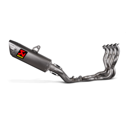 Akrapovic Suzuki GSX-R1000 17-26 Evolution Line 4/2/1 med hexagonal lydd�mper og forr�r i titanium