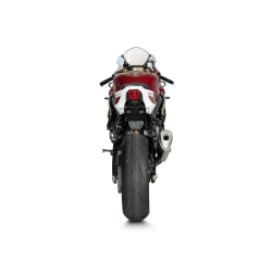 Akrapovic Suzuki GSX-R1000 17-26 Evolution Line 4/2/1 med hexagonal lydd�mper og forr�r i titanium