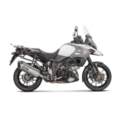 Akrapovic Suzuki DL1000 V-Strom 14-19 Slip-On Line lyddmper i titanium (ECE godkendt)