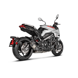 Akrapovic Suzuki Katana 19-20 Slip-On Line hexagonal lydd�mper i titanium (ECE godkendt)