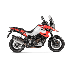Akrapovic Suzuki DL1050 V-Strom 20-23 Slip-On Line lyddmper i titanium (ECE godkendt)