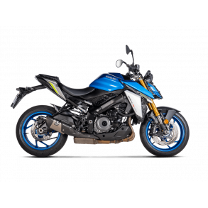 Akrapovic Suzuki GSX-S950 21-> Slip-On Line hexagonal lyddmper i titanium (ECE godkendt)